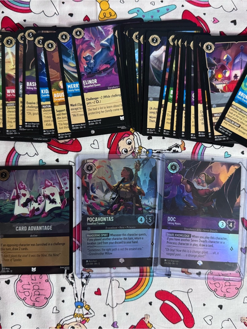 Disney Lorcana Wilds Unknown Bulk Lot